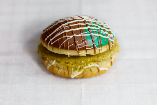 Viral Dubai knafeh Pistachio Glazed Doughnut