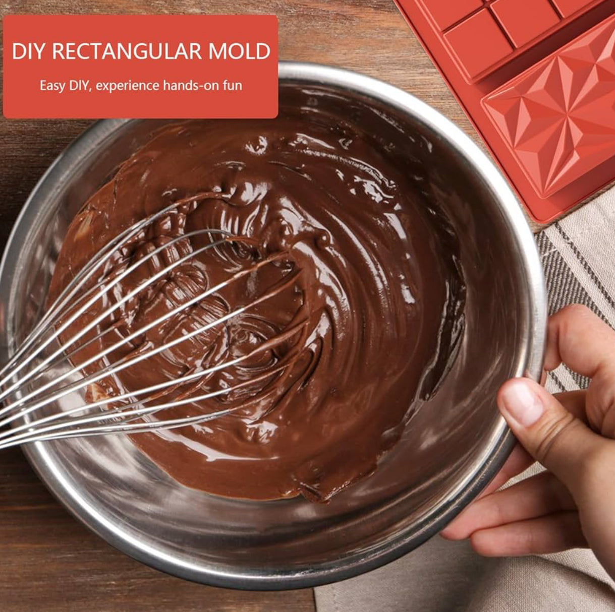 DIY Xtra Thick Double Dubai Chocolate Bar Making Kit (Makes 2 Thick Bars)